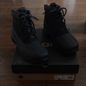 UGG Mens Black Emmett Duck Boot